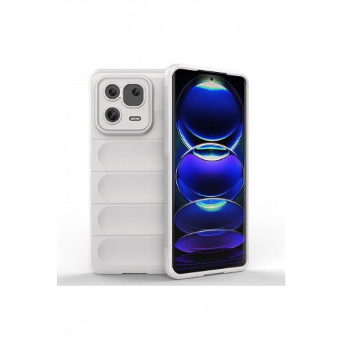 Newface Xiaomi Mi 13 Pro Kılıf Optimum Silikon - Krem Newface Xiaomi Mi 13 Pro Kılıf Optimum Silikon - Krem