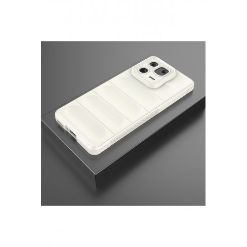 Newface Xiaomi Mi 13 Pro Kılıf Optimum Silikon - Krem Newface Xiaomi Mi 13 Pro Kılıf Optimum Silikon - Krem