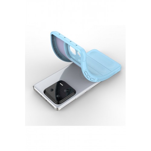 Newface Xiaomi Mi 13 Pro Kılıf Optimum Silikon - Sky Blue Newface Xiaomi Mi 13 Pro Kılıf Optimum Silikon - Sky Blue