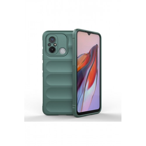 Newface Xiaomi Redmi 12C Kılıf Optimum Silikon - Koyu Yeşil Newface Xiaomi Redmi 12C Kılıf Optimum Silikon - Koyu Yeşil