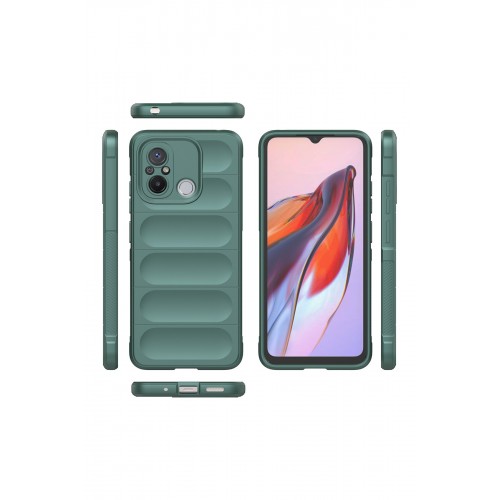 Newface Xiaomi Redmi 12C Kılıf Optimum Silikon - Koyu Yeşil Newface Xiaomi Redmi 12C Kılıf Optimum Silikon - Koyu Yeşil