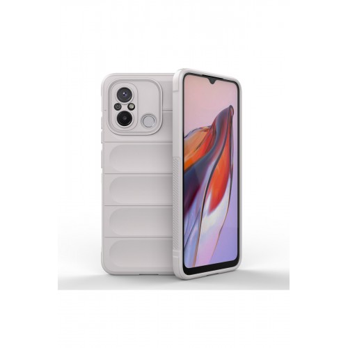 Newface Xiaomi Redmi 12C Kılıf Optimum Silikon - Krem Newface Xiaomi Redmi 12C Kılıf Optimum Silikon - Krem