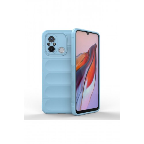Newface Xiaomi Redmi 12C Kılıf Optimum Silikon - Sky Blue Newface Xiaomi Redmi 12C Kılıf Optimum Silikon - Sky Blue