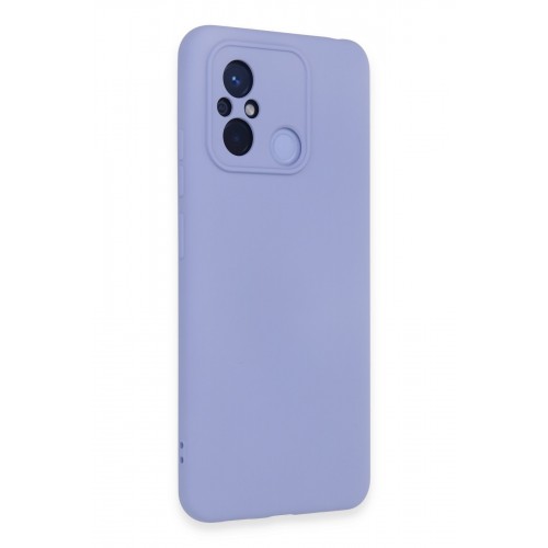 Newface Xiaomi Redmi 12C Kılıf Nano içi Kadife Silikon - Lila Newface Xiaomi Redmi 12C Kılıf Nano içi Kadife Silikon - Lila