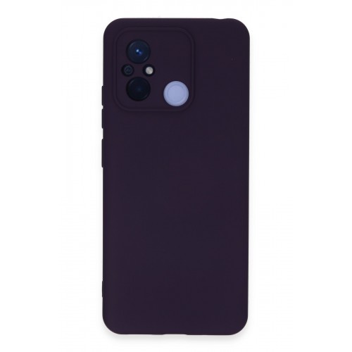 Newface Xiaomi Redmi 12C Kılıf Nano içi Kadife Silikon - Mor Newface Xiaomi Redmi 12C Kılıf Nano içi Kadife Silikon - Mor