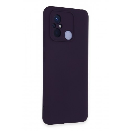 Newface Xiaomi Redmi 12C Kılıf Nano içi Kadife Silikon - Mor Newface Xiaomi Redmi 12C Kılıf Nano içi Kadife Silikon - Mor