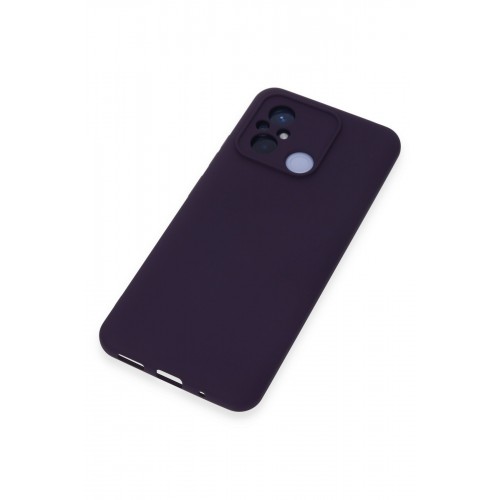 Newface Xiaomi Redmi 12C Kılıf Nano içi Kadife Silikon - Mor Newface Xiaomi Redmi 12C Kılıf Nano içi Kadife Silikon - Mor