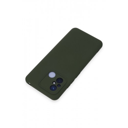Newface Xiaomi Redmi 12C Kılıf Nano içi Kadife Silikon - Koyu Yeşil Newface Xiaomi Redmi 12C Kılıf Nano içi Kadife Silikon - Koyu Yeşil