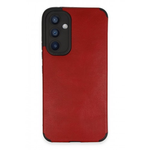 Newface Samsung Galaxy A54 5G Kılıf Loop Deri Silikon - Kırmızı Newface Samsung Galaxy A54 5G Kılıf Loop Deri Silikon - Kırmızı