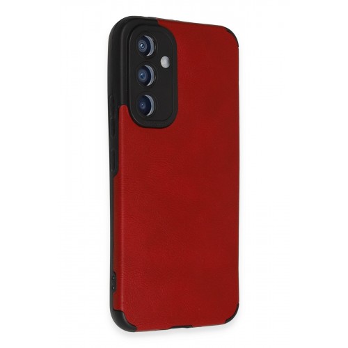 Newface Samsung Galaxy A54 5G Kılıf Loop Deri Silikon - Kırmızı Newface Samsung Galaxy A54 5G Kılıf Loop Deri Silikon - Kırmızı