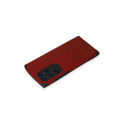 Newface Samsung Galaxy S22 Ultra Kılıf Loop Deri Silikon - Kırmızı Newface Samsung Galaxy S22 Ultra Kılıf Loop Deri Silikon - Kırmızı