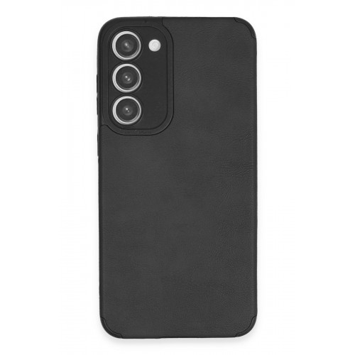 Newface Samsung Galaxy S23 Plus Kılıf Loop Deri Silikon - Siyah Newface Samsung Galaxy S23 Plus Kılıf Loop Deri Silikon - Siyah