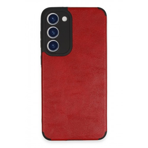 Newface Samsung Galaxy S23 Plus Kılıf Loop Deri Silikon - Kırmızı Newface Samsung Galaxy S23 Plus Kılıf Loop Deri Silikon - Kırmızı