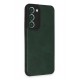 Newface Samsung Galaxy S23 Plus Kılıf Loop Deri Silikon - Yeşil
