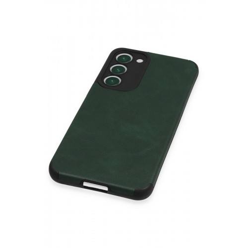 Newface Samsung Galaxy S23 Plus Kılıf Loop Deri Silikon - Yeşil Newface Samsung Galaxy S23 Plus Kılıf Loop Deri Silikon - Yeşil