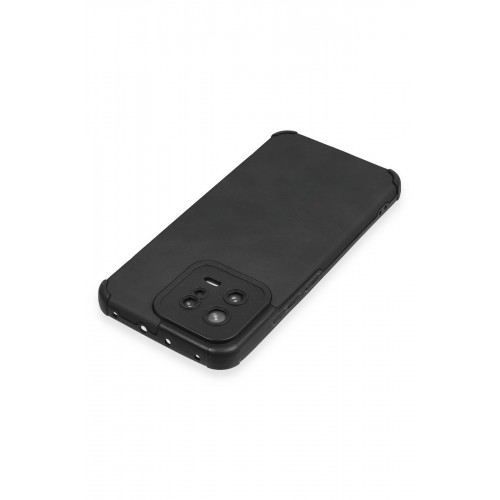 Newface Xiaomi Mi 13 Kılıf Loop Deri Silikon - Siyah Newface Xiaomi Mi 13 Kılıf Loop Deri Silikon - Siyah