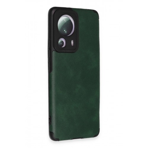 Newface Xiaomi Mi 13 Lite Kılıf Loop Deri Silikon - Yeşil Newface Xiaomi Mi 13 Lite Kılıf Loop Deri Silikon - Yeşil