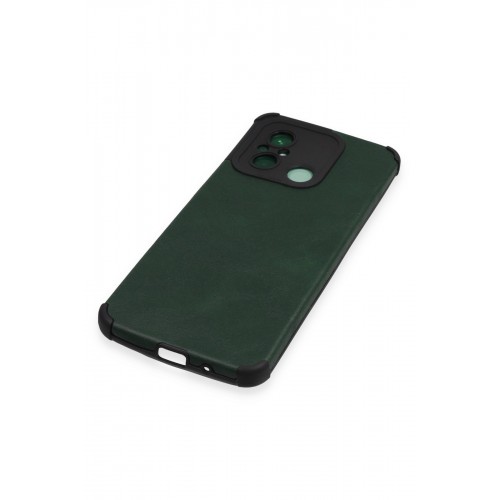 Newface Xiaomi Redmi 12C Kılıf Loop Deri Silikon - Yeşil Newface Xiaomi Redmi 12C Kılıf Loop Deri Silikon - Yeşil