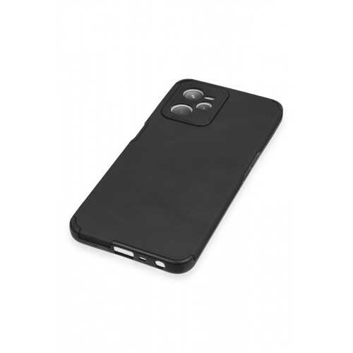 Newface Realme C35 Kılıf Loop Deri Silikon - Siyah Newface Realme C35 Kılıf Loop Deri Silikon - Siyah