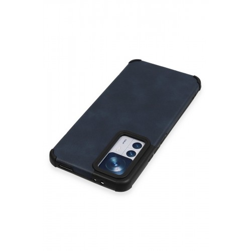 Newface Xiaomi Mi 12T Pro Kılıf Loop Deri Silikon - Lacivert Newface Xiaomi Mi 12T Pro Kılıf Loop Deri Silikon - Lacivert