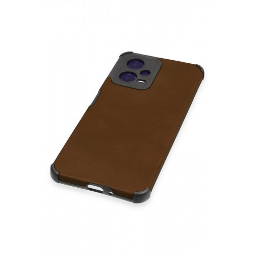Newface Xiaomi Poco X5 5G Kılıf Loop Deri Silikon - Kahverengi Newface Xiaomi Poco X5 5G Kılıf Loop Deri Silikon - Kahverengi