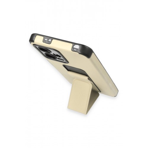 Newface Xiaomi Poco X5 5G Kılıf Mega Standlı Silikon - Gold Newface Xiaomi Poco X5 5G Kılıf Mega Standlı Silikon - Gold