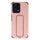 Newface Xiaomi Poco X5 5G Kılıf Mega Standlı Silikon - Pudra