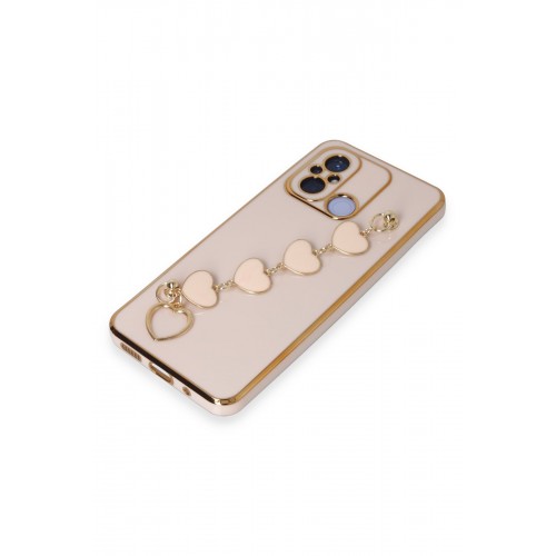 Newface Xiaomi Redmi 12C Kılıf Esila Silikon - Pudra Newface Xiaomi Redmi 12C Kılıf Esila Silikon - Pudra