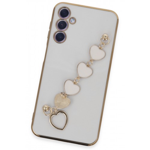Newface Samsung Galaxy A24 4G Kılıf Esila Silikon - Beyaz Newface Samsung Galaxy A24 4G Kılıf Esila Silikon - Beyaz