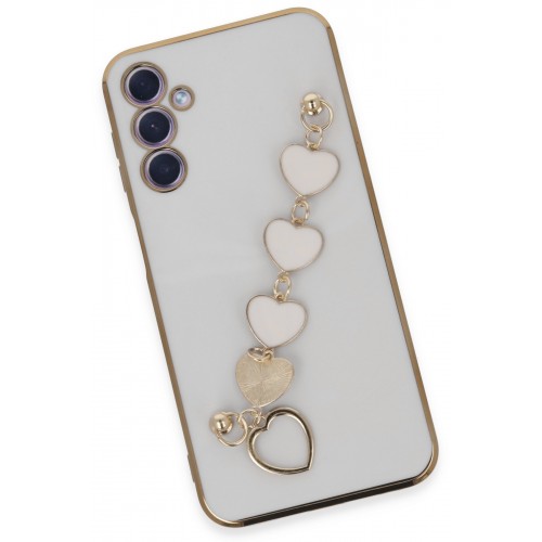 Newface Samsung Galaxy A24 4G Kılıf Esila Silikon - Beyaz Newface Samsung Galaxy A24 4G Kılıf Esila Silikon - Beyaz