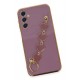 Newface Samsung Galaxy A24 4G Kılıf Esila Silikon - Mor Newface Samsung Galaxy A24 4G Kılıf Esila Silikon - Mor