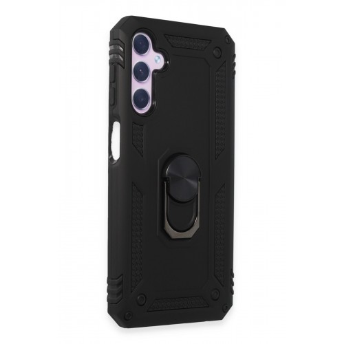 Newface Samsung Galaxy A14 4G Kılıf Sofya Yüzüklü Silikon Kapak - Siyah Newface Samsung Galaxy A14 4G Kılıf Sofya Yüzüklü Silikon Kapak - Siyah