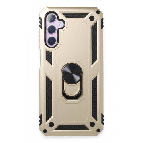 Newface Samsung Galaxy A14 4G Kılıf Sofya Yüzüklü Silikon Kapak - Gold Newface Samsung Galaxy A14 4G Kılıf Sofya Yüzüklü Silikon Kapak - Gold
