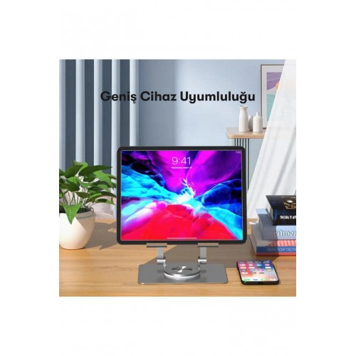 Newface P2027 Telefon Tablet Standı - Gümüş Newface P2027 Telefon Tablet Standı - Gümüş