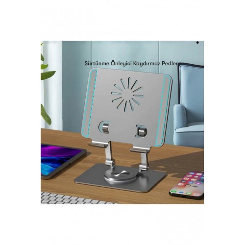 Newface P2027 Telefon Tablet Standı - Gümüş Newface P2027 Telefon Tablet Standı - Gümüş