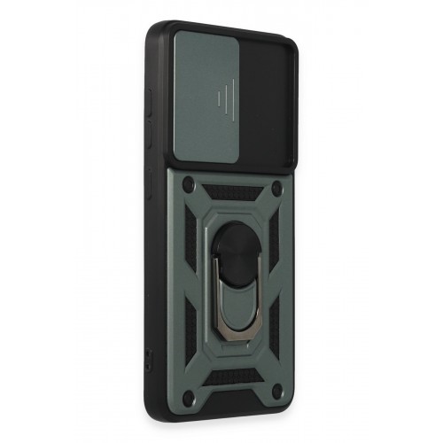 Newface Samsung Galaxy S21 FE Kılıf Pars Lens Yüzüklü Silikon - Yeşil Newface Samsung Galaxy S21 FE Kılıf Pars Lens Yüzüklü Silikon - Yeşil