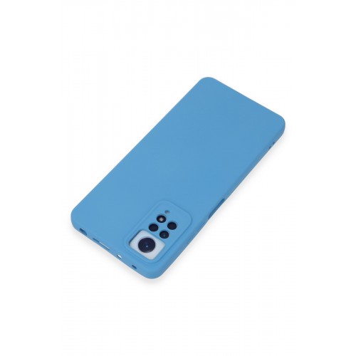 Newface Xiaomi Redmi Note 12 Pro 4G Kılıf Nano içi Kadife Silikon - Mavi Newface Xiaomi Redmi Note 12 Pro 4G Kılıf Nano içi Kadife Silikon - Mavi