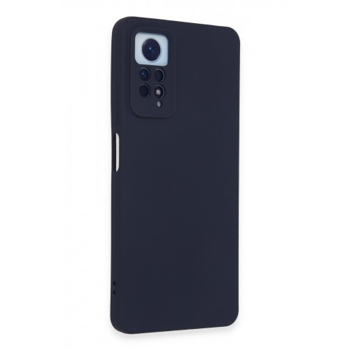 Newface Xiaomi Redmi Note 12 Pro 4G Kılıf Nano içi Kadife Silikon - Lacivert Newface Xiaomi Redmi Note 12 Pro 4G Kılıf Nano içi Kadife Silikon - Lacivert