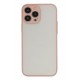 Newface iPhone 14 Pro Max Kılıf Montreal Silikon Kapak - Pembe