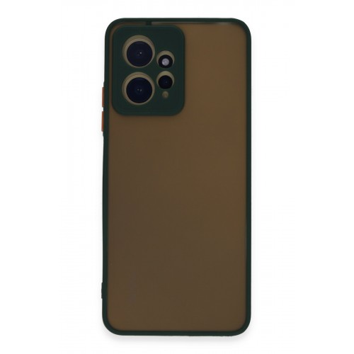 Newface Xiaomi Redmi Note 12 4G Kılıf Montreal Silikon Kapak - Yeşil