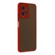 Newface Xiaomi Redmi Note 12 4G Kılıf Montreal Silikon Kapak - Kırmızı