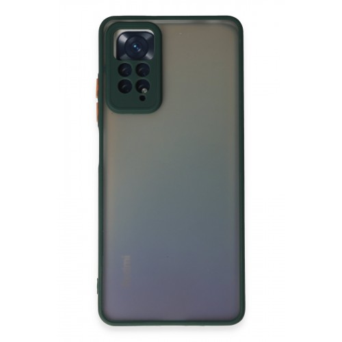 Newface Xiaomi Redmi Note 12 Pro 4G Kılıf Montreal Silikon Kapak - Yeşil