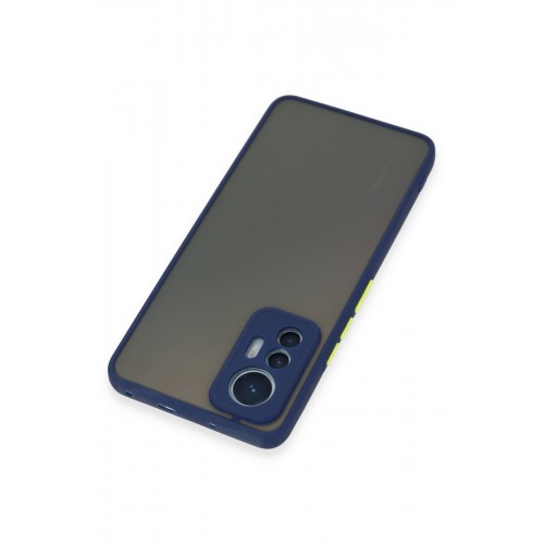 Newface Xiaomi Mi 12 Lite Kılıf Montreal Silikon Kapak - Lacivert Newface Xiaomi Mi 12 Lite Kılıf Montreal Silikon Kapak - Lacivert