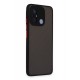 Newface Xiaomi Redmi 12C Kılıf Montreal Silikon Kapak - Siyah