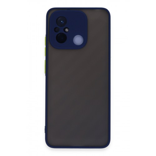 Newface Xiaomi Redmi 12C Kılıf Montreal Silikon Kapak - Lacivert