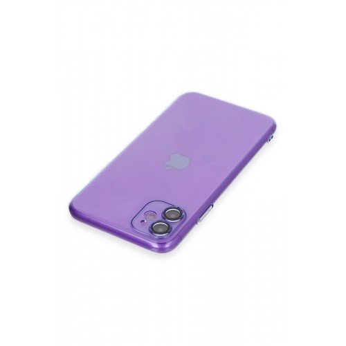 Newface iPhone 11 Kılıf Armada Lensli Kapak - Lila Newface iPhone 11 Kılıf Armada Lensli Kapak - Lila