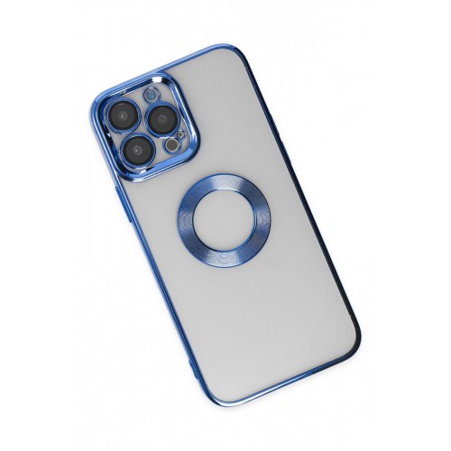 Newface iPhone 14 Pro Max Kılıf Slot Silikon - Mavi Newface iPhone 14 Pro Max Kılıf Slot Silikon - Mavi