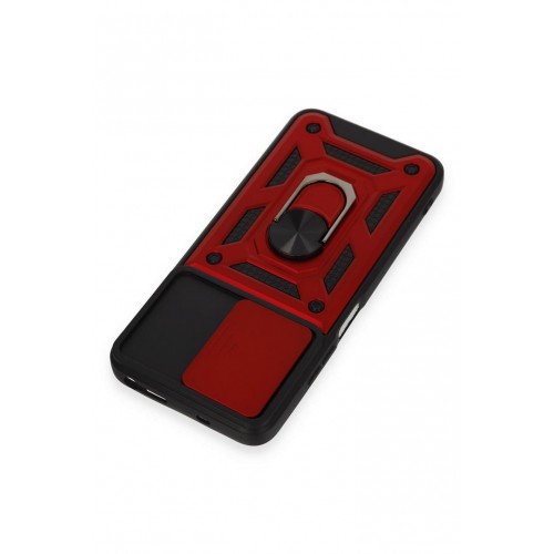 Newface Xiaomi Redmi Note 12S Kılıf Pars Lens Yüzüklü Silikon - Kırmızı Newface Xiaomi Redmi Note 12S Kılıf Pars Lens Yüzüklü Silikon - Kırmızı