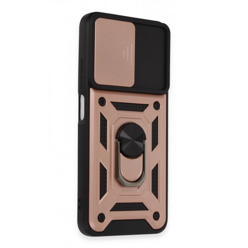 Newface Xiaomi Redmi Note 12S Kılıf Pars Lens Yüzüklü Silikon - Rose Gold Newface Xiaomi Redmi Note 12S Kılıf Pars Lens Yüzüklü Silikon - Rose Gold