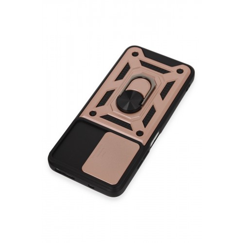 Newface Xiaomi Redmi Note 12S Kılıf Pars Lens Yüzüklü Silikon - Rose Gold Newface Xiaomi Redmi Note 12S Kılıf Pars Lens Yüzüklü Silikon - Rose Gold
